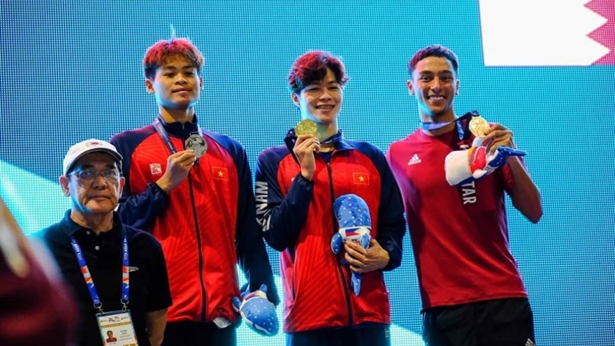 Local swimmers win eight golds at Asian Age Group Championships